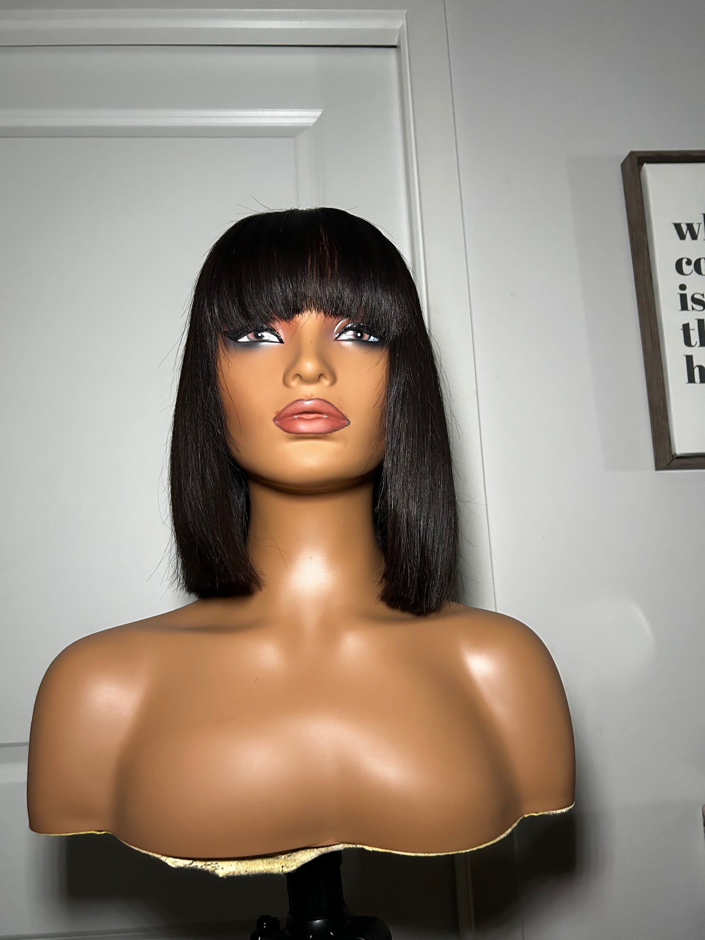 Pre Order 10 inch Blunt Cut Bob with Bangs